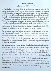 A la memoria del General Lara