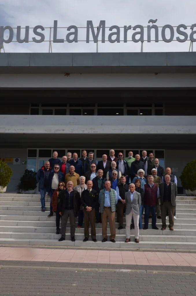 Foto de grupo visita a La Marañosa